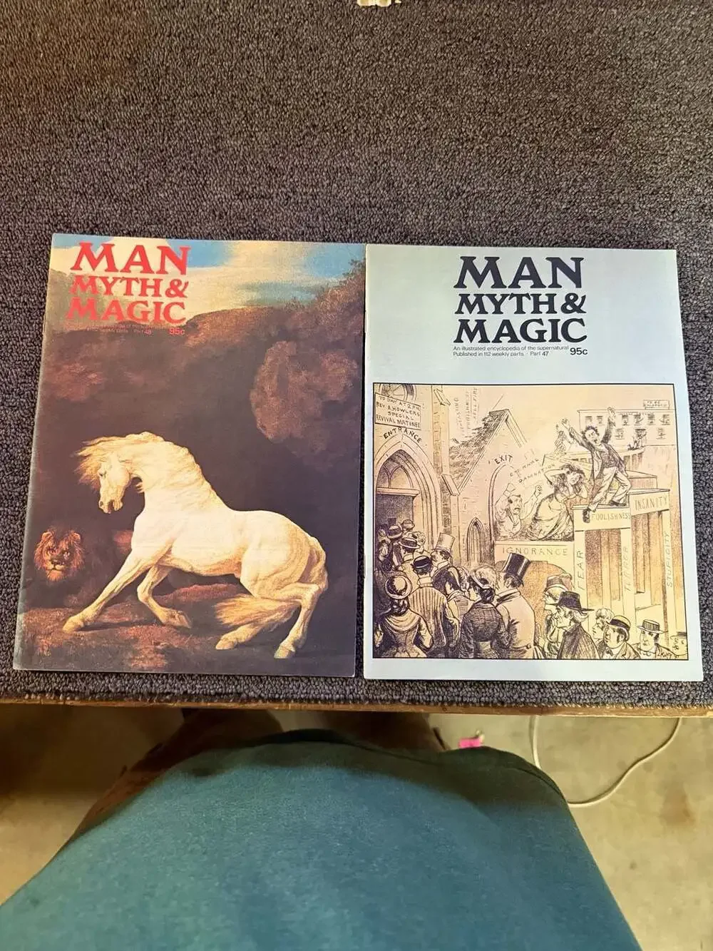 Man, Myth & Magic Magazine Lot Parts 43, 44, 45, 46, 47, 48 Encyclopedia of the